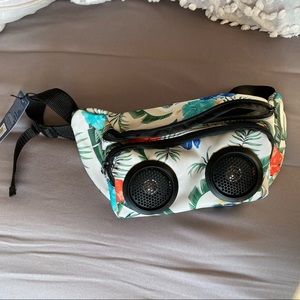 NWT Fanny Pack with Built-in Speaker